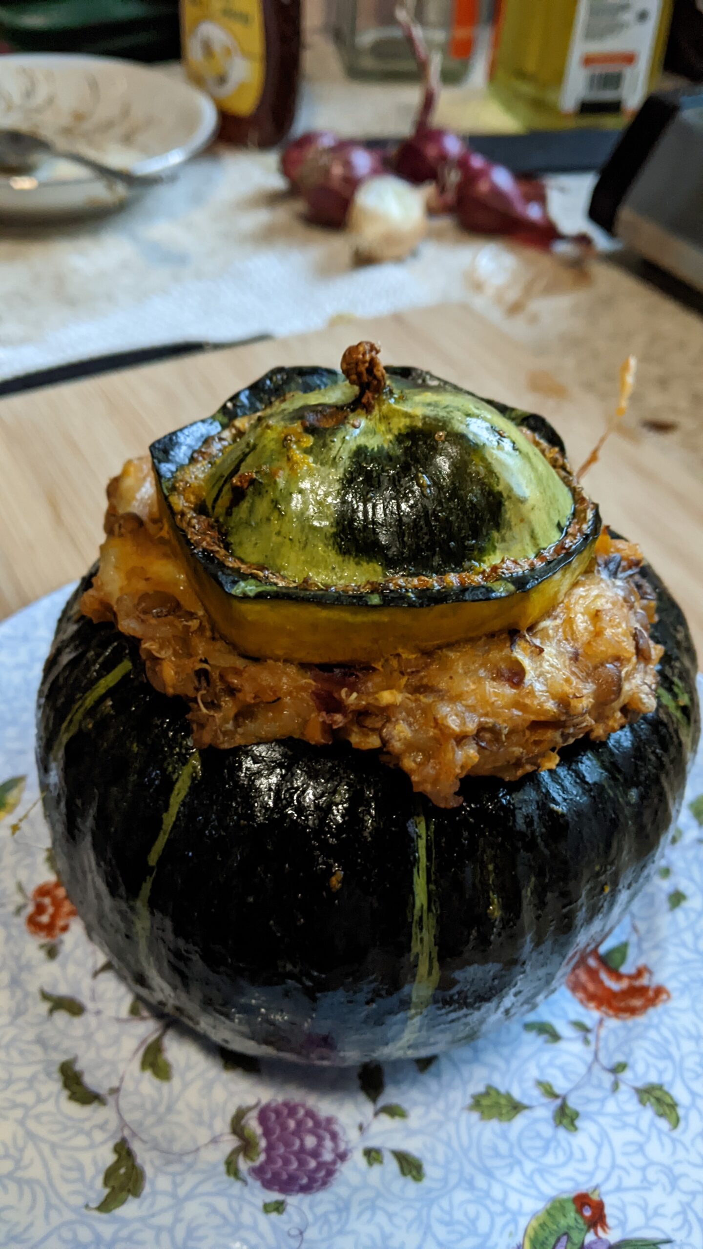 Signature Whimsy dish stuffed turban